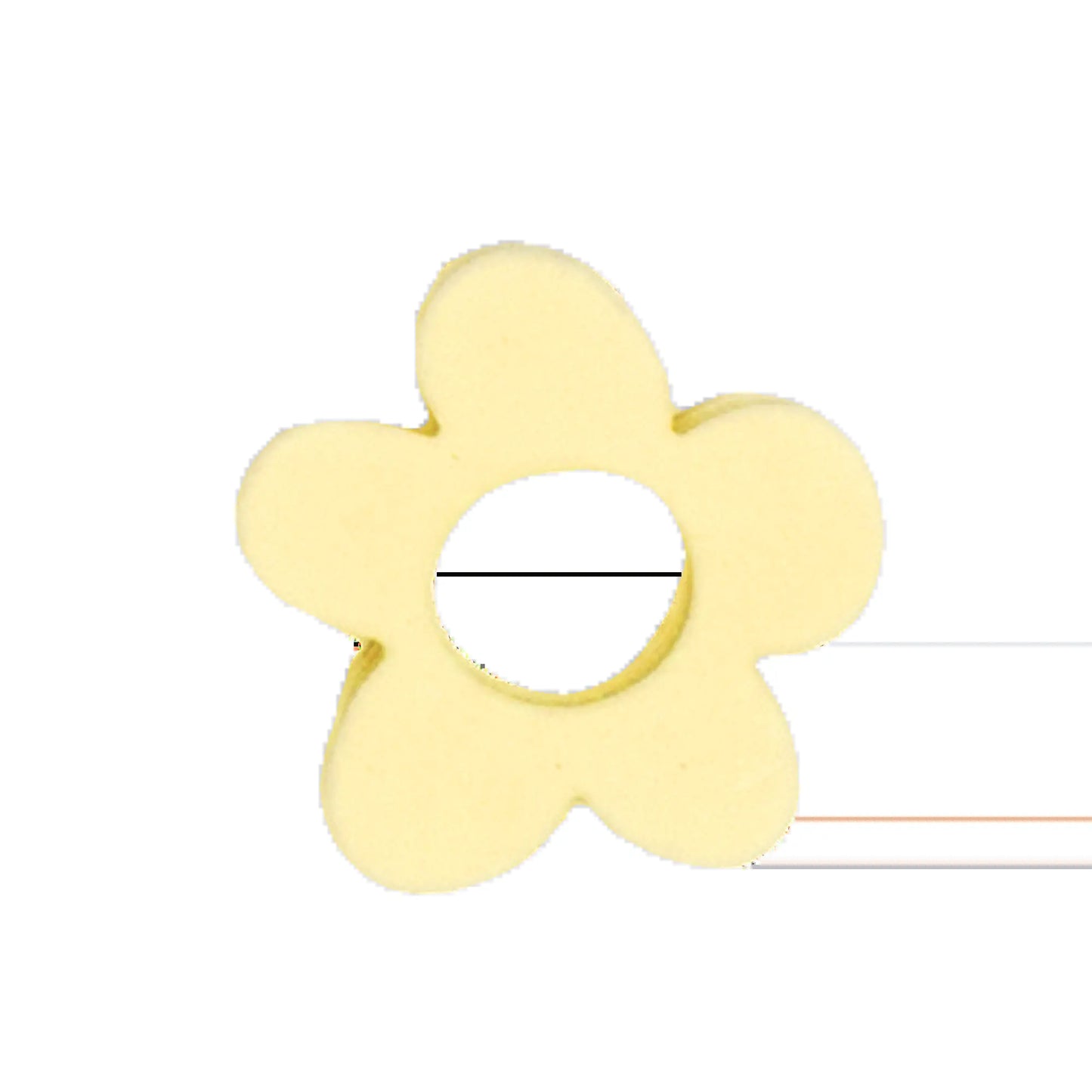 Silicone Dog Charms | Letters & Symbols for Personalized Dog Collars and Leashes - Butter Yellow