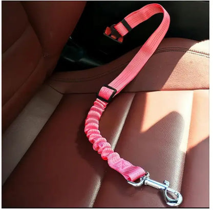 2 Packs Pet Dog Cat Seatbelts, Car Headrest Restraint Adjustable Safety Leads Vehicle Seatbelt Harness.Usa Stock Ships Tomorrow! (Cats Included)