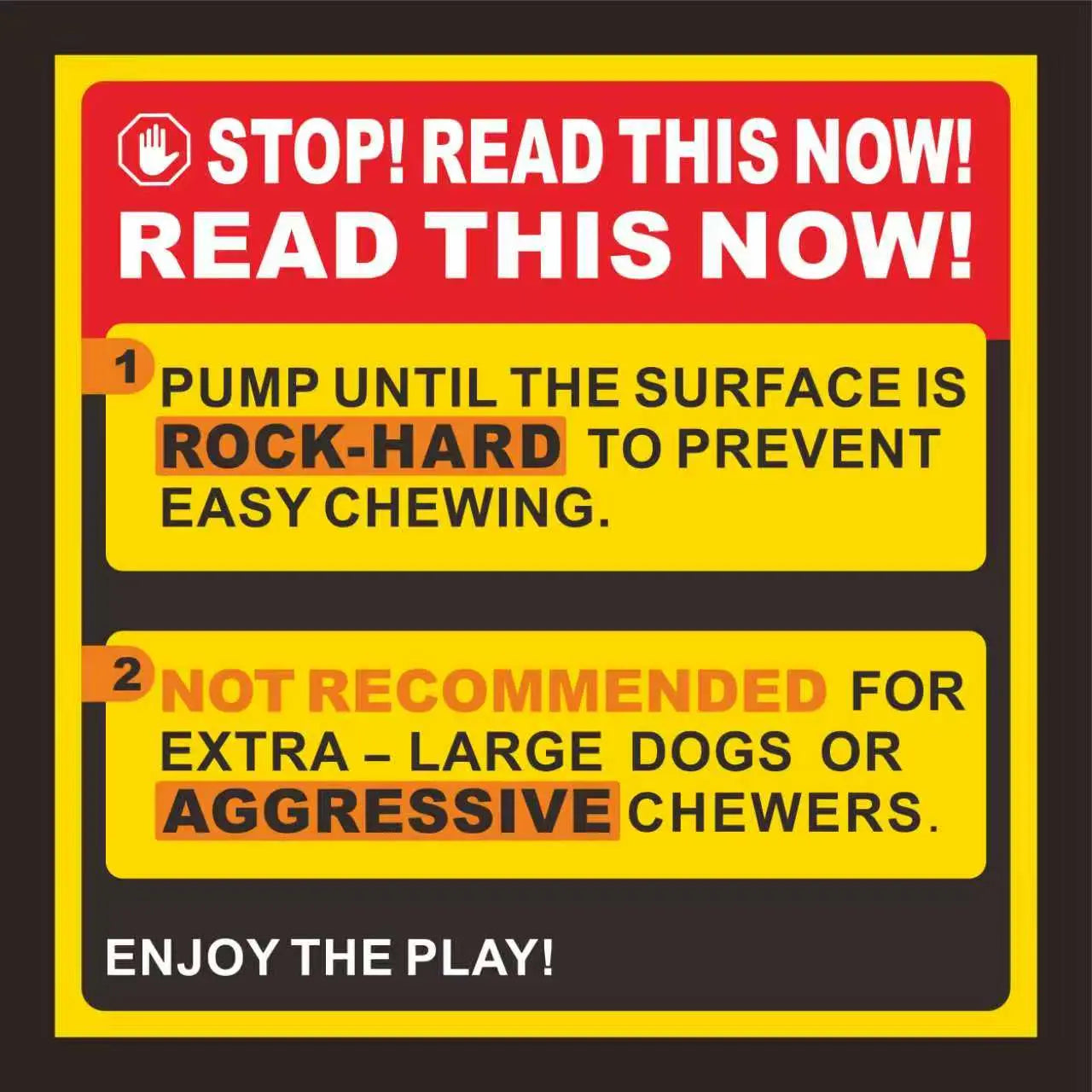 Dog Herding Ball - Push & Chase Toy for Supervised Outdoor Play (NOT for Aggressive Chewing)