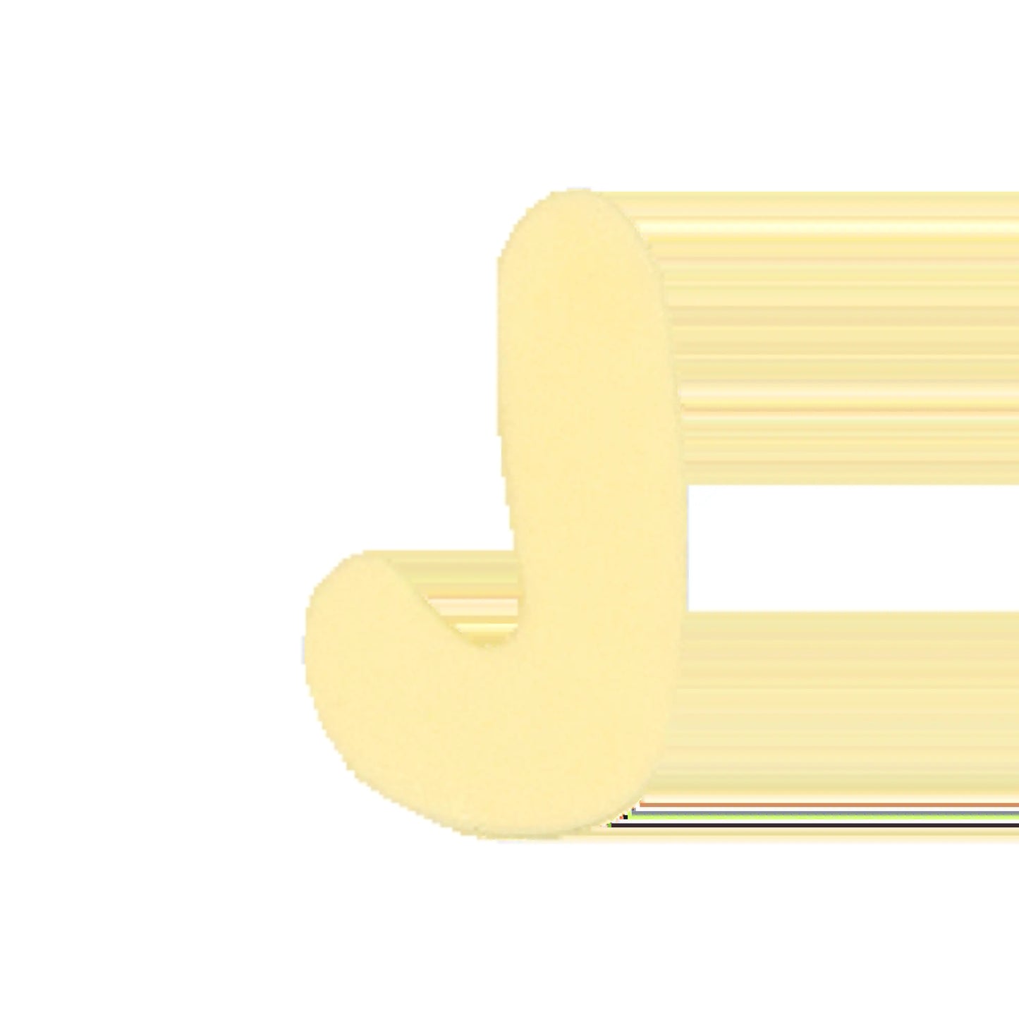 Silicone Dog Charms | Letters & Symbols for Personalized Dog Collars and Leashes - Butter Yellow
