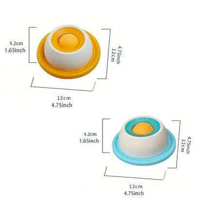 Interactive Dog Licking Toy and Slow Feeder, Puppy Training Puzzle Toy, Cat Cage Feeding Accessory, Fun and Engaging Pet Toy