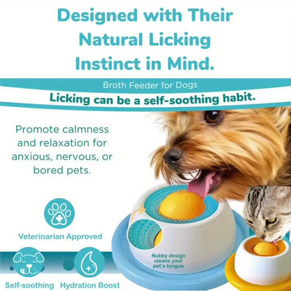 Interactive Dog Licking Toy and Slow Feeder, Puppy Training Puzzle Toy, Cat Cage Feeding Accessory, Fun and Engaging Pet Toy