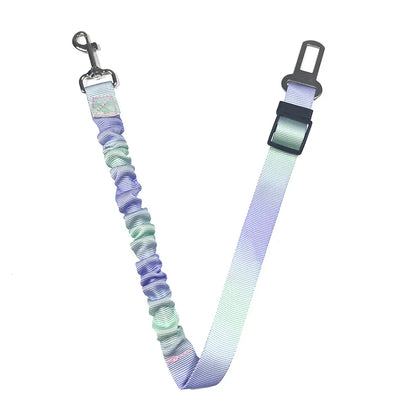 2 Packs Pet Dog Cat Seatbelts, Car Headrest Restraint Adjustable Safety Leads Vehicle Seatbelt Harness.Usa Stock Ships Tomorrow! (Cats Included)