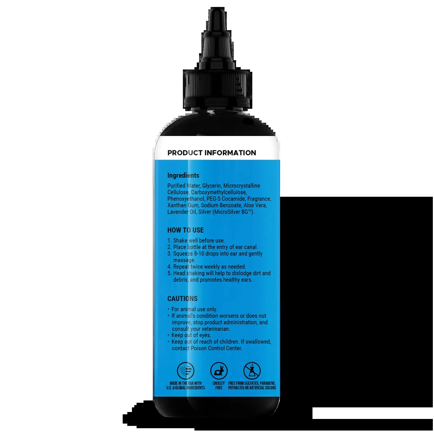 Pet Honesty Restore + Soothe Ear Cleaner (4 Ounce)