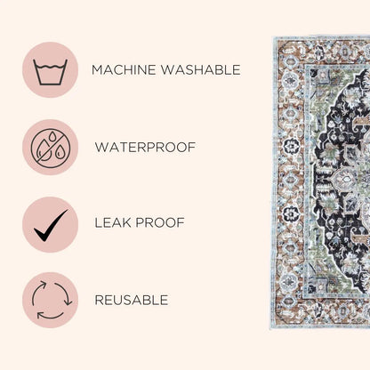 Lovewag Washable Dog Pads Pack of 2, Eco-Friendly and Leak-Proof Design, Multi Design Option: Caramel Creme, Willow Weave, Honey Harvest, Grey Drift , 16" X 24" & 36" X 48"& 24.5" X 24.5"