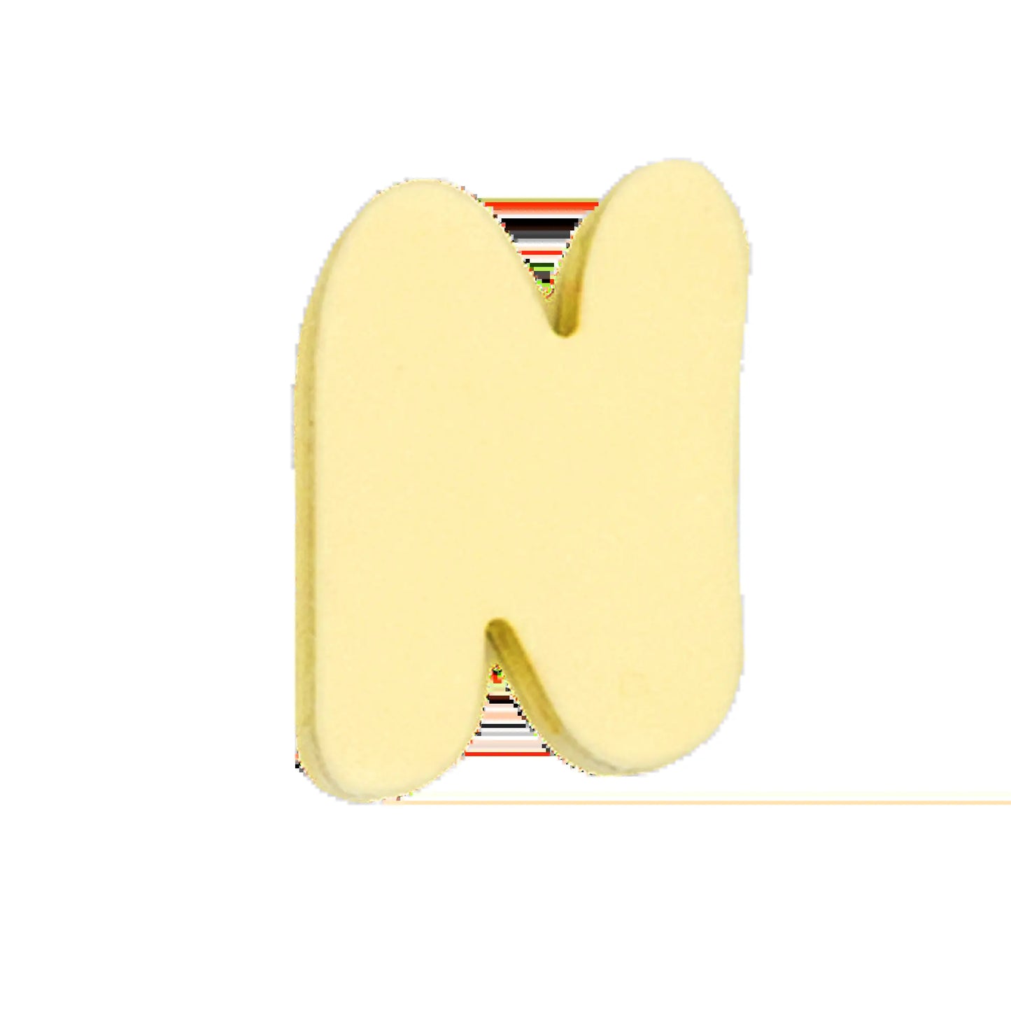 Silicone Dog Charms | Letters & Symbols for Personalized Dog Collars and Leashes - Butter Yellow
