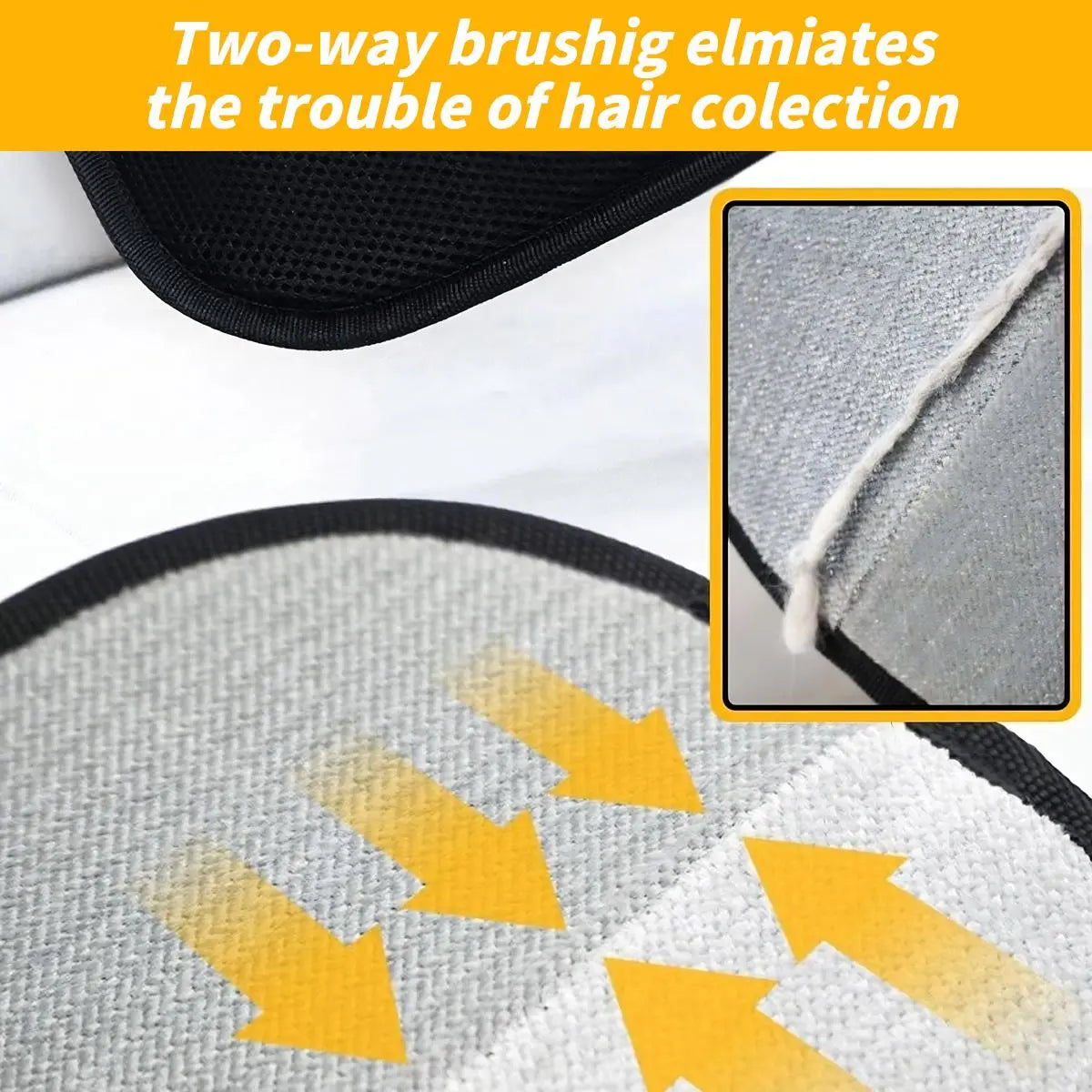 2026 Pet Double Sided Grooming Glove Reusable, Electrostatic Pet Hair Remover Gloves for Dog & Cat, Versatile Grooming Gloves for Washing, Deshedding, Grooming for Couch, Furniture, Carpet, Car Seat
