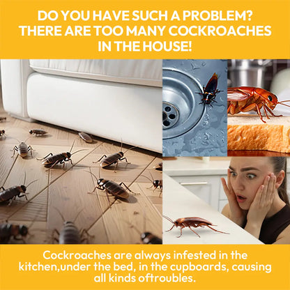 LENDOUYE Roach Killer Indoor Infestation,Roach Repellent,Roach Traps Indoor,Roach Killer,Roach Bait Station,Roach Killer Gel for American, German and Other Major Cockroach Species Cockroach Bait TF1