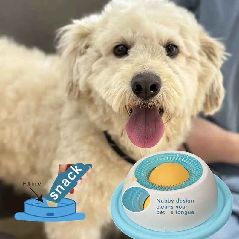 Interactive Dog Licking Toy and Slow Feeder, Puppy Training Puzzle Toy, Cat Cage Feeding Accessory, Fun and Engaging Pet Toy