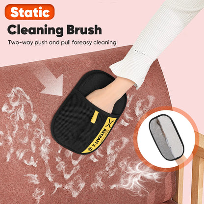 Upgrade Pet Hair Remover Electrostatic Gloves-1Pcs，Reusable Pet Hair Removal Glove for Cats & Dogs, Premium Cat & Dog Hair Remover Mitt for Couch Furniture Carpet Car Seat