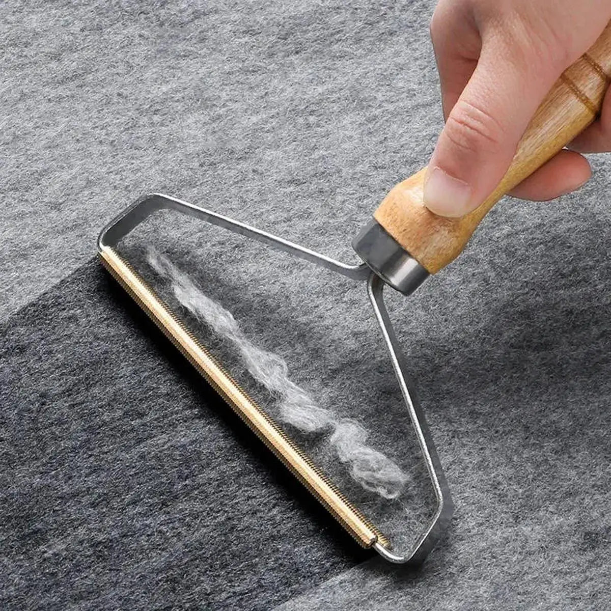 Pet Hair Removal Brush, Double-Sided Clothes Cleaning Brush, Furniture Cleaning Brush, Household Scraper for Carpets Blanket Felt Mat Pet Bed & Rug, Valentine'S Day Gift