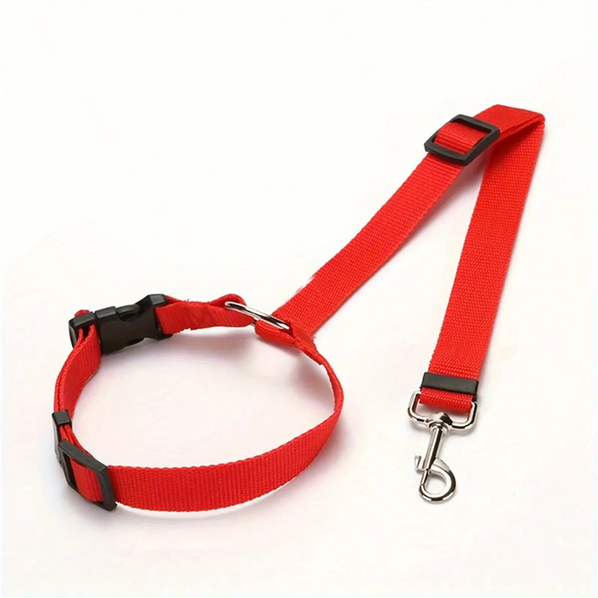 Adjustable Dog Car Safety Harness Straps with Secure Buckle, Retractable Vehicle Restraint for Suvs Cars Trucks, Universal Fit Pet Travel Accessory