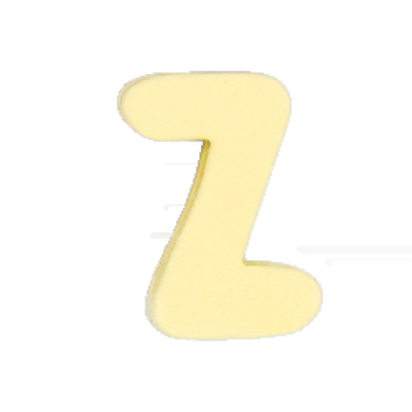 Silicone Dog Charms | Letters & Symbols for Personalized Dog Collars and Leashes - Butter Yellow