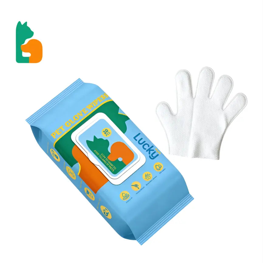 #Summervibes #Petlovers Luckymyth Pet Gloves Wipes (20 Count) - Disposable Grooming Wipes for Dogs & Cats, Easy Paw & Body Cleaner, Deodorizing & Gentle,Dirtydog,Petodor,Waterlessbath,Dogmomhacks,Dogcleaning,Catcare,Groomingday Outdoorfun