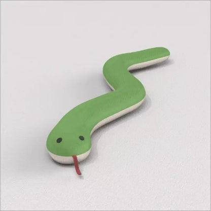 Pet Toy Small Snake Dog Chew Toy, Durable Plush Squeaky Paper Cat Toy, Self-Entertaining Stress Relief Pet Supplies
