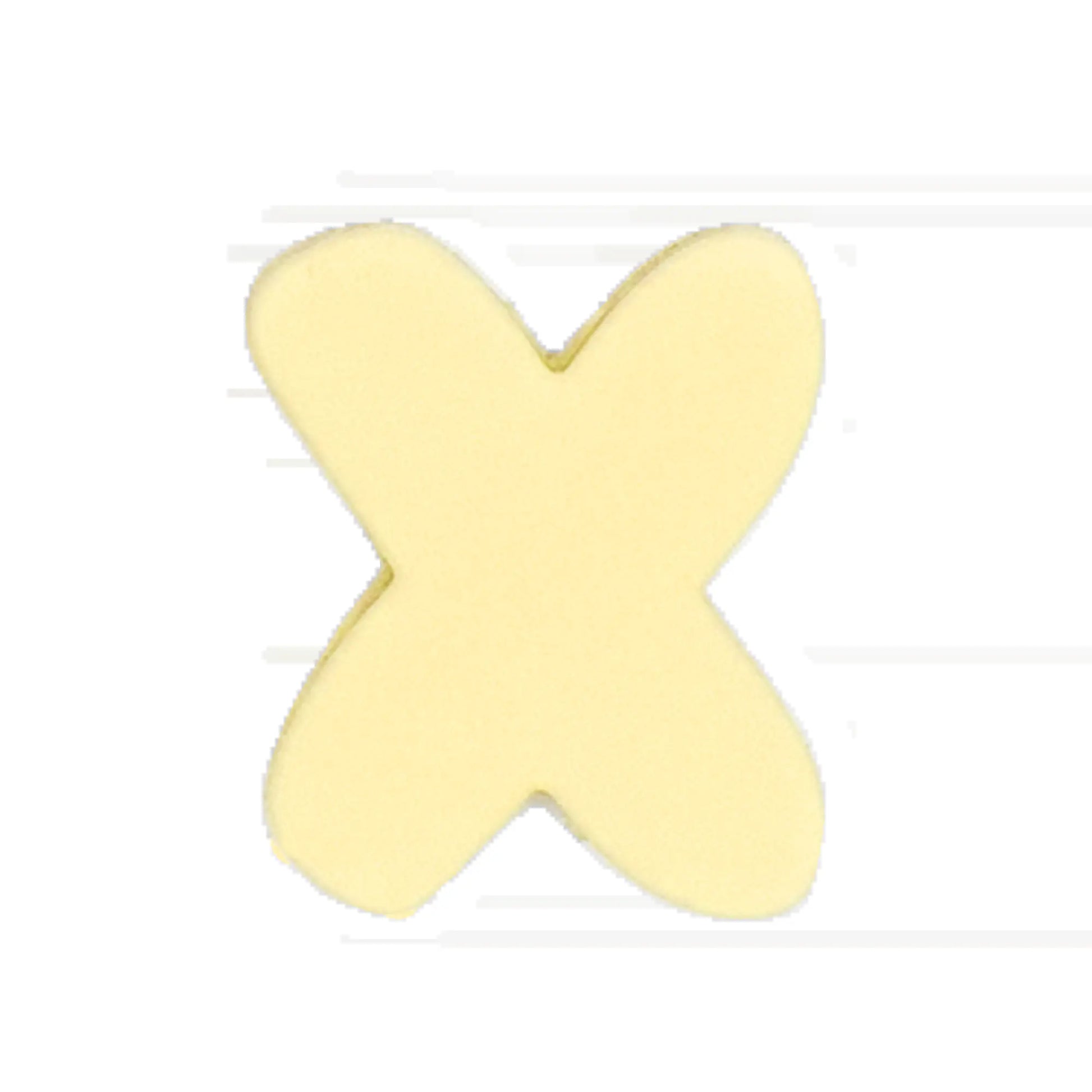 Silicone Dog Charms | Letters & Symbols for Personalized Dog Collars and Leashes - Butter Yellow