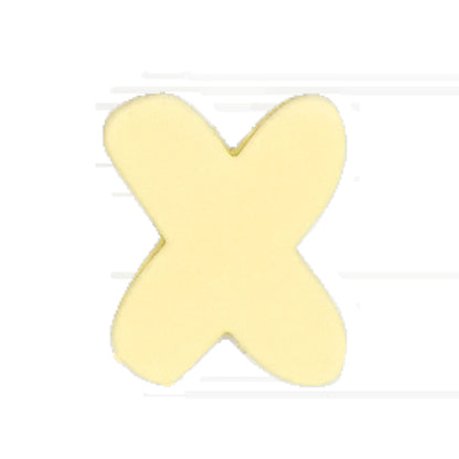 Silicone Dog Charms | Letters & Symbols for Personalized Dog Collars and Leashes - Butter Yellow