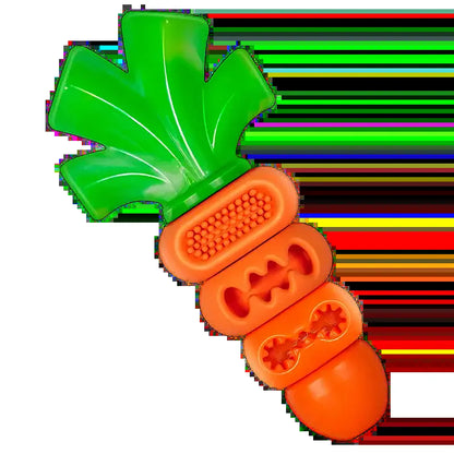 Apasiri Aggressive Chewer Dog Toys, Durable Carrot Leaf Design for Teeth Cleaning & Mental Stimulation Outdoorfun