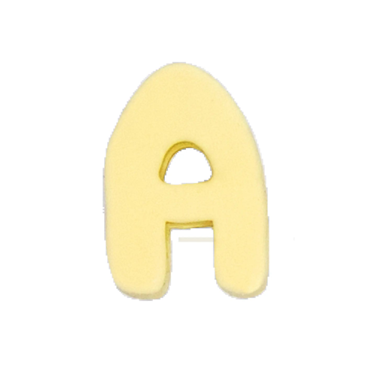 Silicone Dog Charms | Letters & Symbols for Personalized Dog Collars and Leashes - Butter Yellow