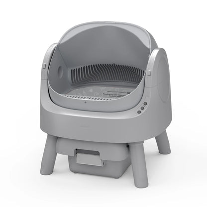 Petpivot Autoscooper 11 Open-Top Self-Cleaning Cat Litter Box，Odor-Free Waste Disposal Includes Trash Bags Summervibes Petlovers