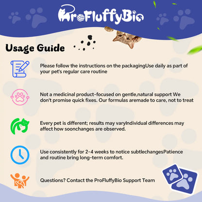 Profluffybio Natural Dog Yeast Infection Treatment - Itchy Skin & Ear Relief, Reduces Inflammation & Irritation, Soothes Allergy Symptoms - Herbal Supplement Drops for Dogs' Healthy Itch Relief (2 Oz)