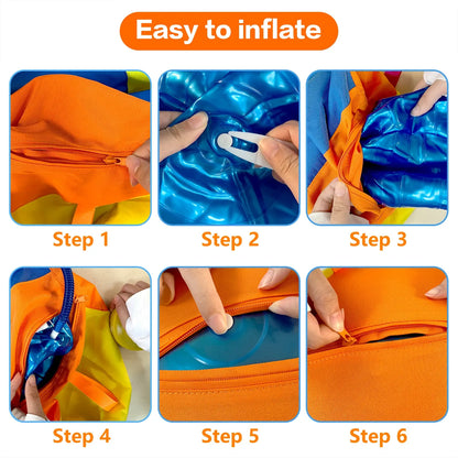 Pet Dog Toy Inflatable Ball Pattern, Interactive Pet Toy, Dog Training Play Ball, Durable Chew, Suitable for Large Medium Small Dogs