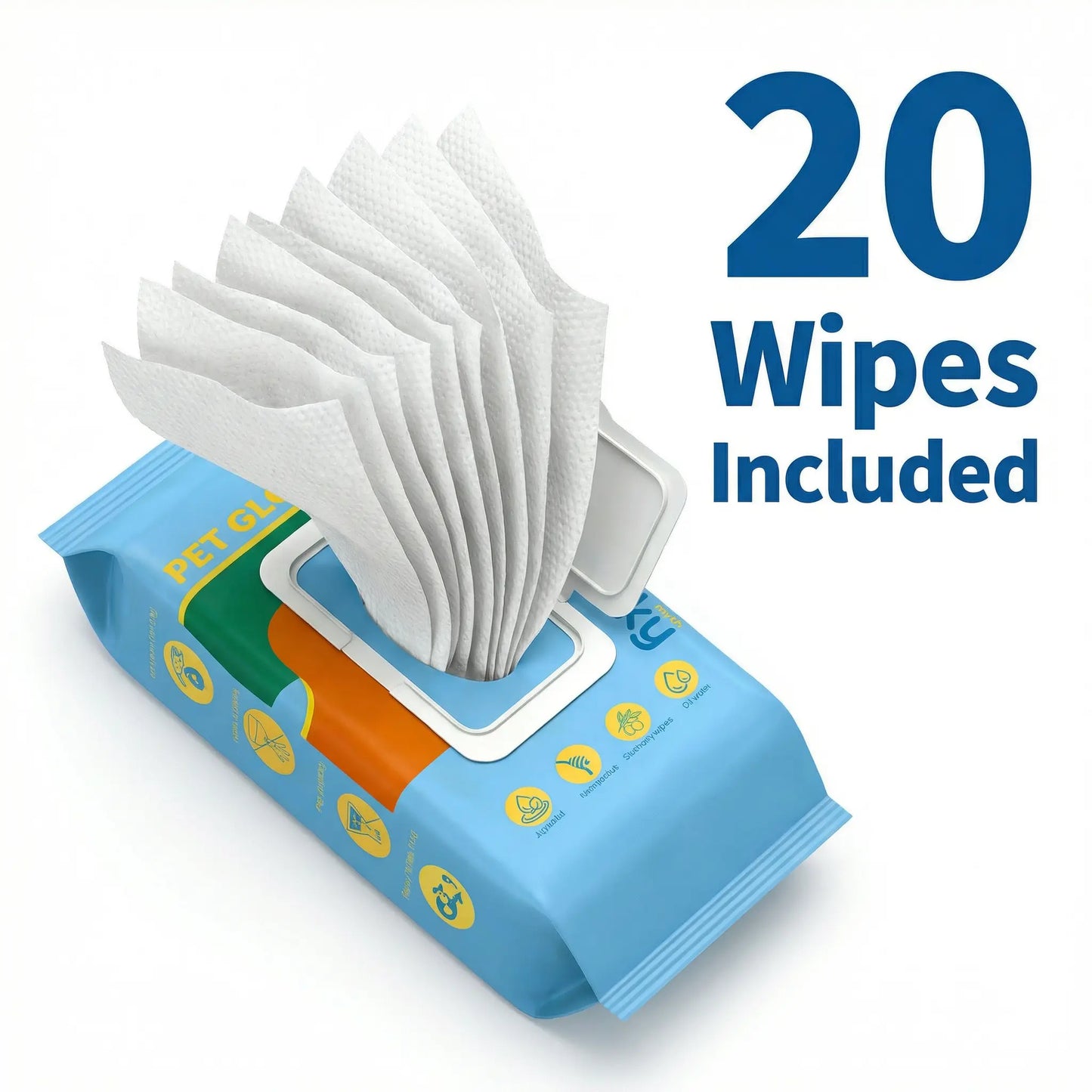 #Summervibes #Petlovers Luckymyth Pet Gloves Wipes (20 Count) - Disposable Grooming Wipes for Dogs & Cats, Easy Paw & Body Cleaner, Deodorizing & Gentle,Dirtydog,Petodor,Waterlessbath,Dogmomhacks,Dogcleaning,Catcare,Groomingday Outdoorfun