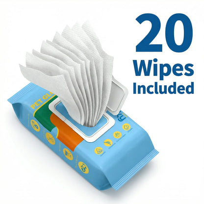#Summervibes #Petlovers Luckymyth Pet Gloves Wipes (20 Count) - Disposable Grooming Wipes for Dogs & Cats, Easy Paw & Body Cleaner, Deodorizing & Gentle,Dirtydog,Petodor,Waterlessbath,Dogmomhacks,Dogcleaning,Catcare,Groomingday Outdoorfun