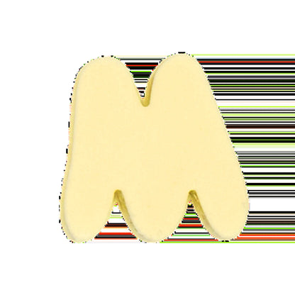 Silicone Dog Charms | Letters & Symbols for Personalized Dog Collars and Leashes - Butter Yellow