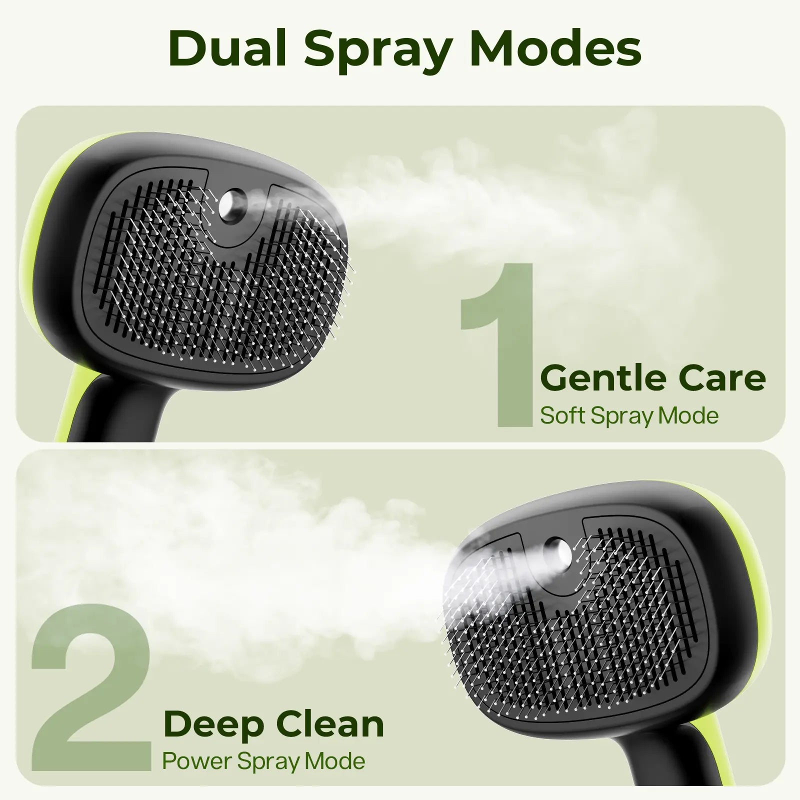 Pecute Pet Spray Hair Removal Brush for Cat/Dog – Deshedding & Grooming Tool, One Button Hair Removal Comb,Deshedding Vacuum Brush, Fur Removal Tool, Grooming Trimming Tool,Summervibes,Petlovers