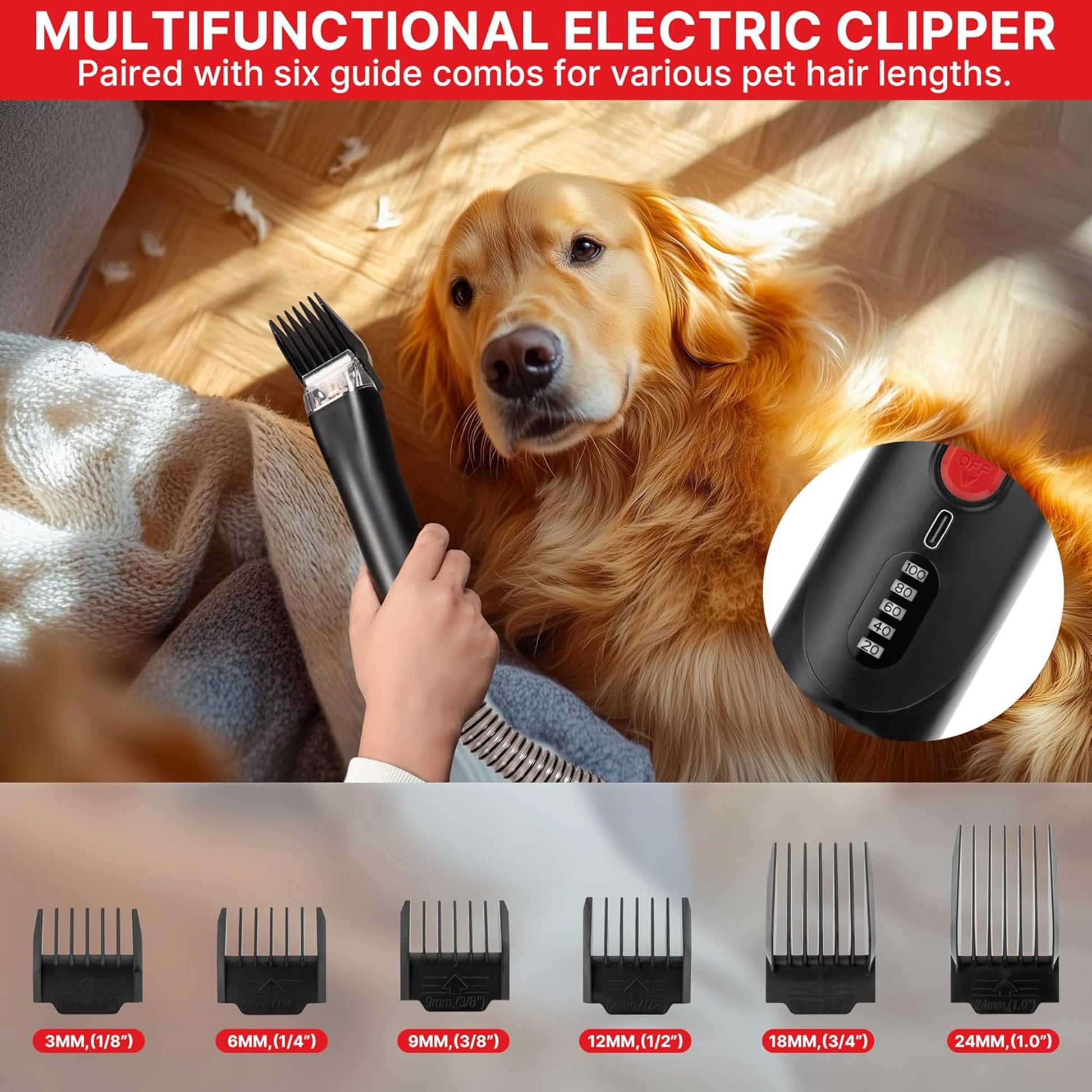Shop-Vac® 4-In-1 Pet Grooming & Vacuum
