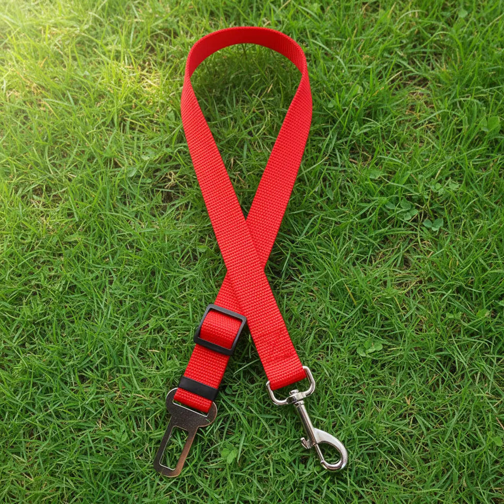 Adjustable Dog Car Seat Belt – Safety Clip