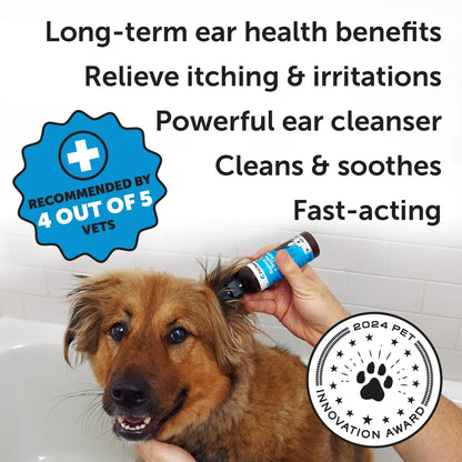 Pet Honesty Restore + Soothe Ear Cleaner (4 Ounce)