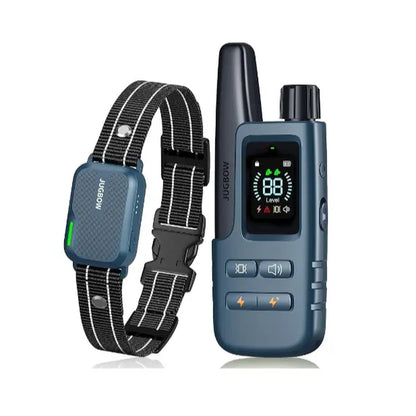JUGBOW Dog Training Collar 4500FT Dog Training Behavior Aid, Remote IPX8 Waterproof with 4 Training Modes, Outdoor Rechargeable E-Collar DT61 #Summervibes #Petlovers