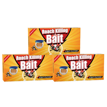 LENDOUYE Roach Killer Indoor Infestation,Roach Repellent,Roach Traps Indoor,Roach Killer,Roach Bait Station,Roach Killer Gel for American, German and Other Major Cockroach Species Cockroach Bait TF1