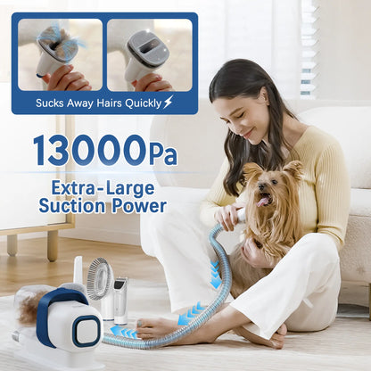 LMVVC Pet Grooming Kit with Vacuum for Dogs and Cats Groomer Tools Poodle Puppy Cleaning #Summervibes #Petlovers