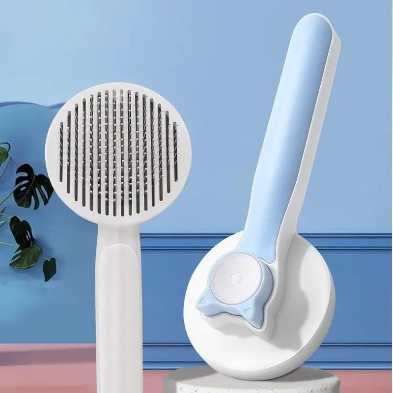 2025 NEW YEAR DEAL Pet Grooming Brush, Self-Cleaning , De-Shedding, Hair Removal, Pet Beauty Brush.