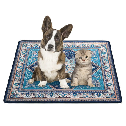 Qeils 36"X41" Washable Puppy Pee Pads | Super Absorbent, Waterproof & Reusable Non-Slip Training Mat for Floor/Crate Pet Supplies Poodle Dogs