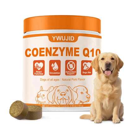 Gentle Wellness Support Taurine + Coq10 Soft Chews for Dogs | No Fillers or Artificial Flavors