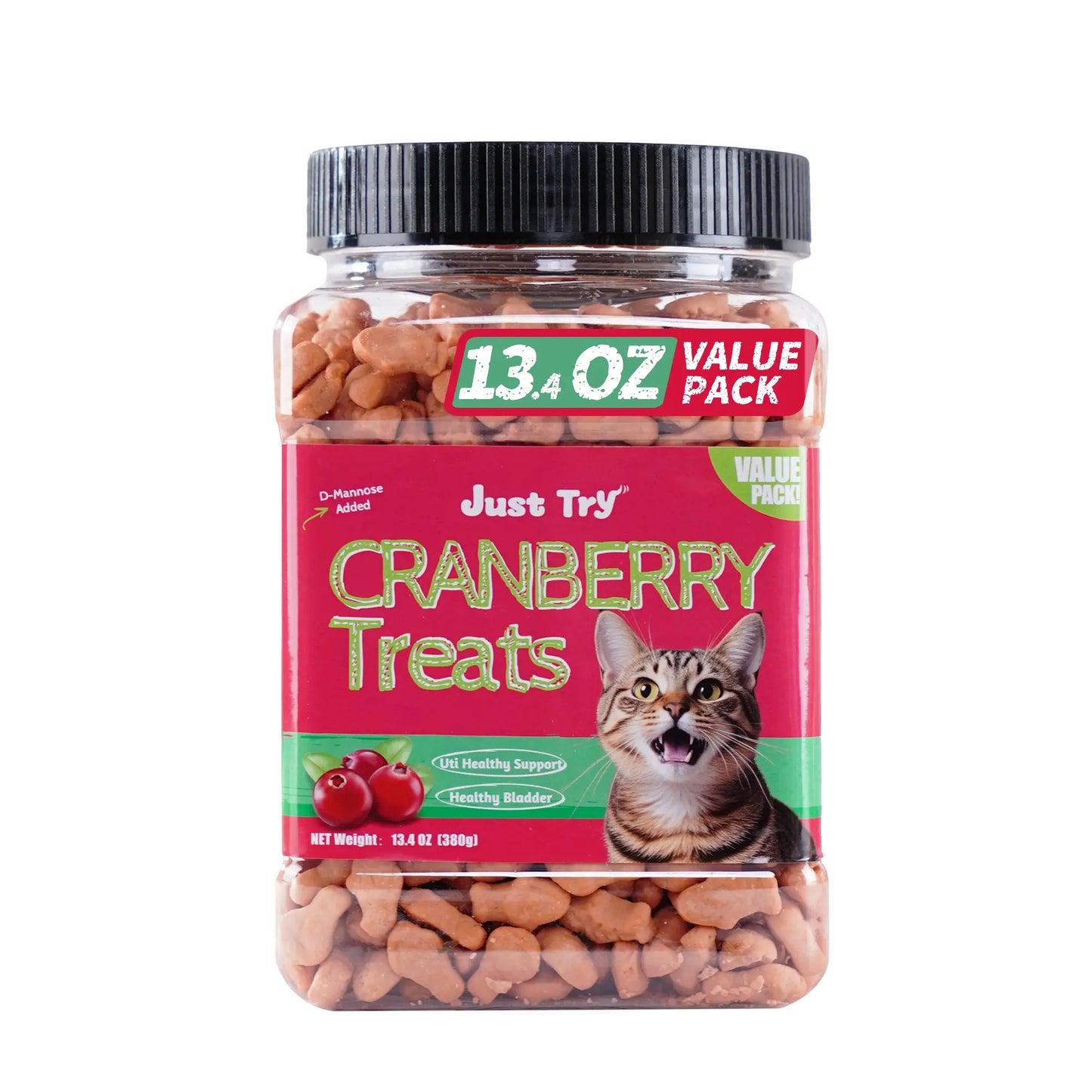 【Petlovers】Just TRY 13.4 OZ Cat Grass Treats Natural Salmon Flavor Healthy Cat Snacks Training Biscuits Catnip for Cats Dental and Hairball Control Treats Remedy Chews#Summervibes#Petlovers