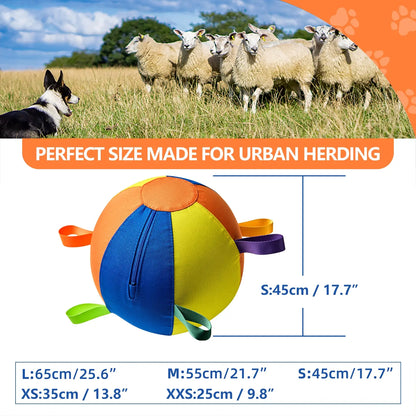 Pet Dog Toy Inflatable Ball Pattern, Interactive Pet Toy, Dog Training Play Ball, Durable Chew, Suitable for Large Medium Small Dogs