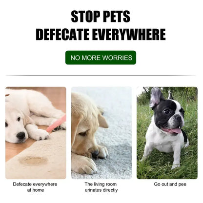 Pet Defecation Inducer Cat and Dog Toilet Supplies Toilet Training Systemlitter Pellets, Spray, Litter Tray, Litter Box, Removal