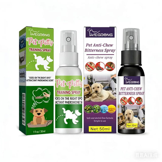 Pet Defecation Inducer Cat and Dog Toilet Supplies Toilet Training Systemlitter Pellets, Spray, Litter Tray, Litter Box, Removal