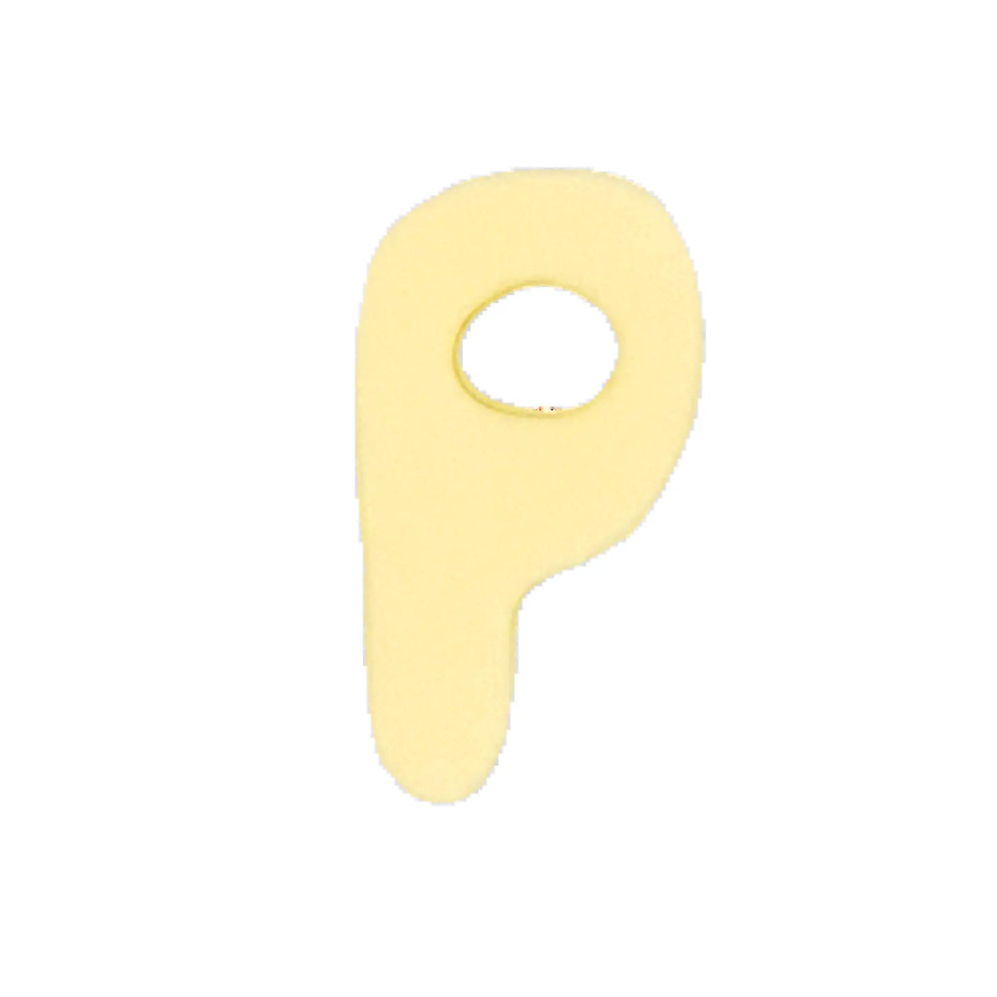 Silicone Dog Charms | Letters & Symbols for Personalized Dog Collars and Leashes - Butter Yellow